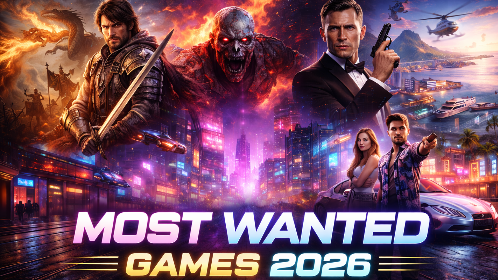 Most Wanted Games 2026 banner